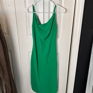 Rolla Coster Vibrant Green Midi Dress